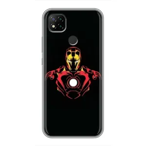 Чехол Супергерой Железный человек на Xiaomi Redmi 9c (Железный человек)