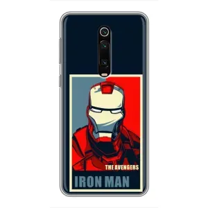 Чехол Супергерой Железный человек на Xiaomi Redmi K20 (Art Iron man)