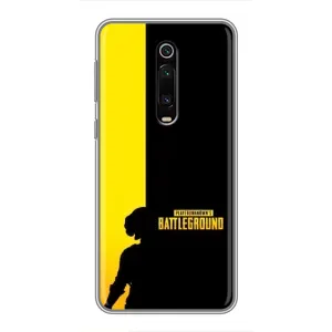 Чехол (TPU) с картинкой "Лого Пабг" на Редми К20 (Battlegrounds)