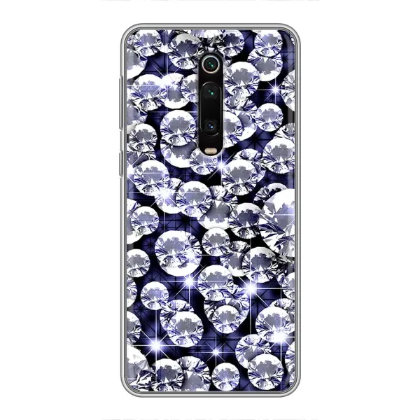 Чехол с рисунком «Бриллианты» для Xiaomi Redmi K20