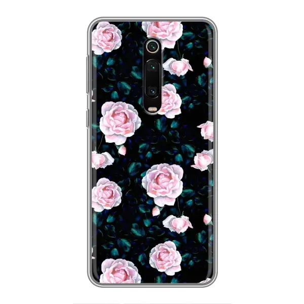 Чехол с рисунком «Чайные розы» для Xiaomi Redmi K20 Чехол с рисунком «Чайные розы» для Xiaomi Redmi K20