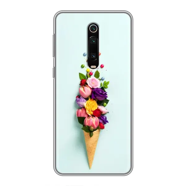Чехол с рисунком «Цветок-мороженное» для Xiaomi Redmi K20 Чехол с рисунком «Цветок-мороженное» для Xiaomi Redmi K20