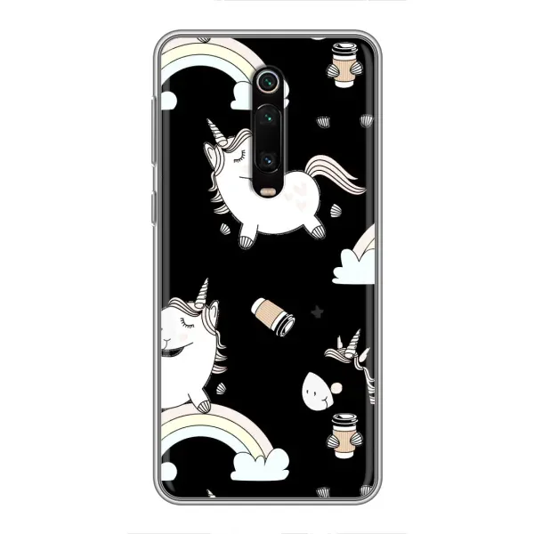 Чехол с рисунком «Единорог с кофе» для Xiaomi Redmi K20 Чехол с рисунком «Единорог с кофе» для Xiaomi Redmi K20