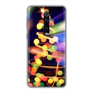 Чехол Новогодняя Елка на Xiaomi Redmi K20 (Гирлянды)
