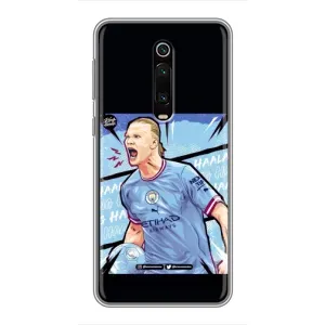Чохли з принтом на Xiaomi Redmi K20 Футболіст (гол Ерлінг Холанд)