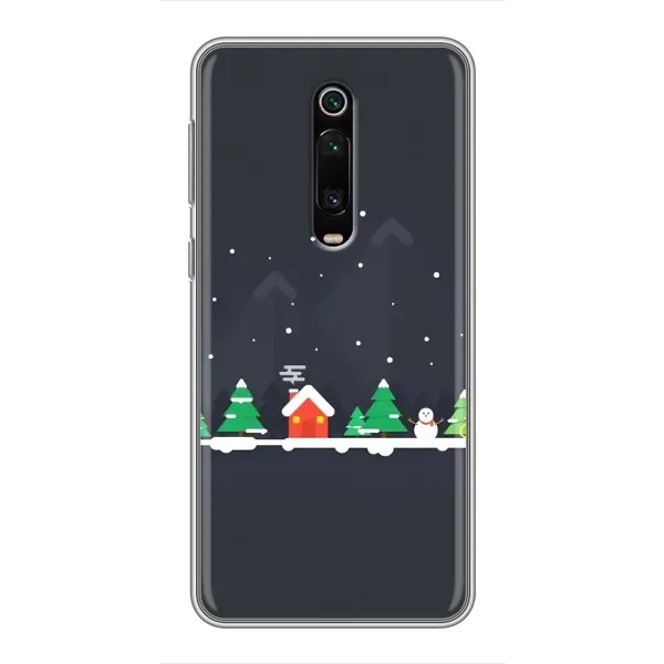 Чехол с рисунком «Город зимний» для Xiaomi Redmi K20 Чехол с рисунком «Город зимний» для Xiaomi Redmi K20