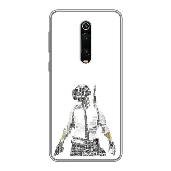 Чехол с рисунком «Из букв» для Xiaomi Redmi K20 Чехол с рисунком «Из букв» для Xiaomi Redmi K20
