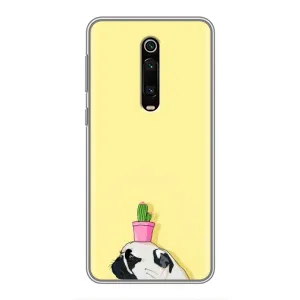 Бампер для Xiaomi Redmi K20 з картинкою "Песики" (Кактус на голові)