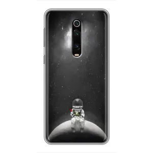 Силіконовый Чохол з принтом "Космонавти" на Xiaomi Redmi K20 (Космонавт романтик)