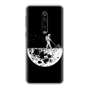 Силіконовый Чохол з принтом "Космонавти" на Xiaomi Redmi K20 (Космонавт)