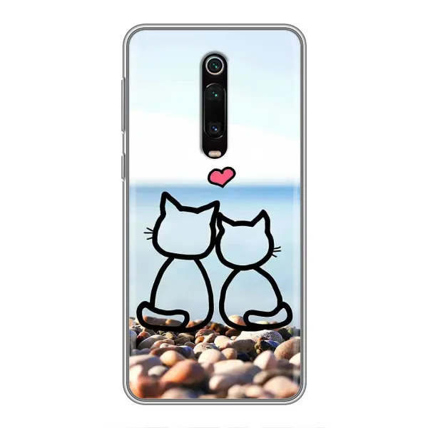 Чехол с рисунком «Котейки» для Xiaomi Redmi K20 Чехол с рисунком «Котейки» для Xiaomi Redmi K20