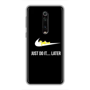Силиконовый Чехол на Xiaomi Redmi K20 с картинкой Nike (Later)