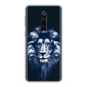 Чохол з картинкою на Xiaomi Redmi K20 (Лев – синій)