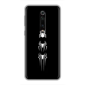 Чехол Супергерой Человека Паука на Xiaomi Redmi K20 (Лого паука)