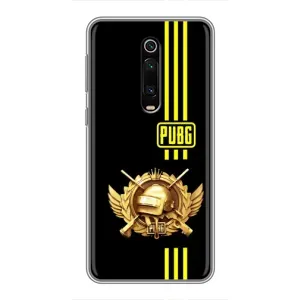 Чехол (TPU) с картинкой "Лого Пабг" на Редми К20 (Лого PUPG)