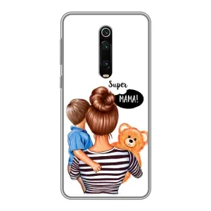 Чехлы для МАМЫ на Xiaomi Redmi K20 (Мама и сын)