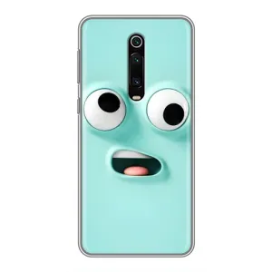 Силиконовые Чехлы (смешные стикеры) для Xiaomi Redmi K20 (Забавное мятное лицо)
