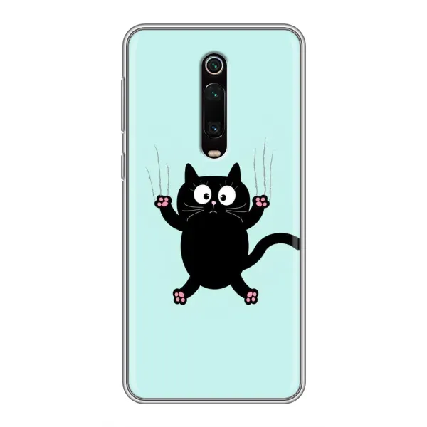 Чехол с рисунком «Падающий кот» для Xiaomi Redmi K20 Чехол с рисунком «Падающий кот» для Xiaomi Redmi K20