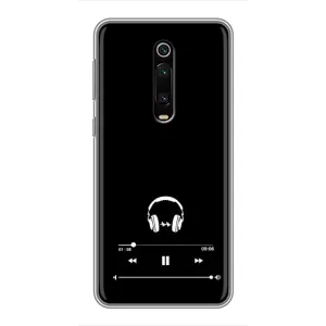 Чохол з картинками на чорному фоні для Xiaomi Redmi K20 (Плеєр)