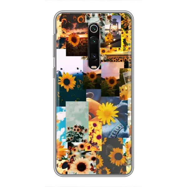 Чехол с рисунком «Подсолнуховый дизайн» для Xiaomi Redmi K20 Чехол с рисунком «Подсолнуховый дизайн» для Xiaomi Redmi K20