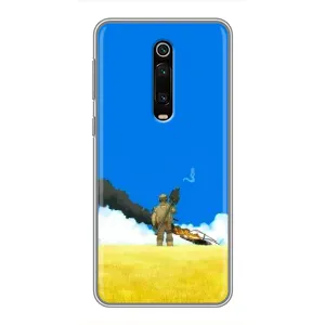 Чехлы на военную тематику для Xiaomi Redmi K20 (Попадание)