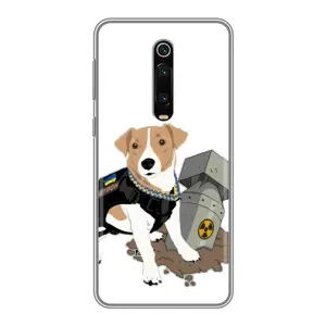 Чехол с принтом Собаки Патрон для Xiaomi Redmi K20 (Пёс Патрон с ракетой)