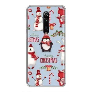 Чехол Санта Клаус для Xiaomi Redmi K20 (Рождественский)