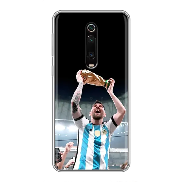 Чехол с рисунком «Счастливый Месси» для Xiaomi Redmi K20