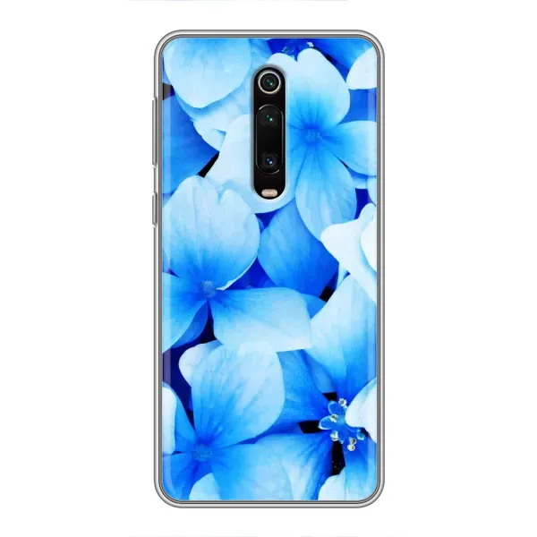 Чехол с рисунком «Синие цветы» для Xiaomi Redmi K20 Чехол с рисунком «Синие цветы» для Xiaomi Redmi K20