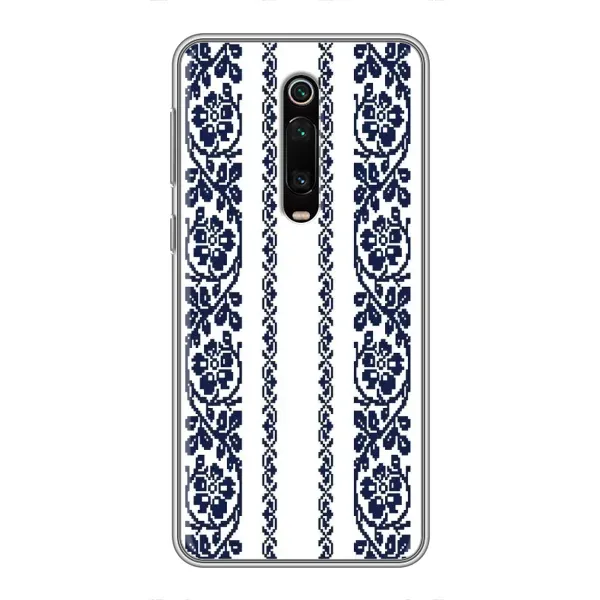Чехол с рисунком «Синяя вышиванка» для Xiaomi Redmi K20 Чехол с рисунком «Синяя вышиванка» для Xiaomi Redmi K20