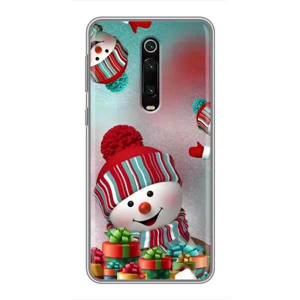 Чехол с рисунком «Снеговик в шапке» для Xiaomi Redmi K20 Чехол с рисунком «Снеговик в шапке» для Xiaomi Redmi K20