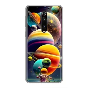 Чохол (ТПУ) з планетами на Xiaomi Redmi K20 (Сонячна система)