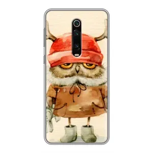 Чохли з принтом СОВИ для Xiaomi Redmi K20 (Сова у шапці)