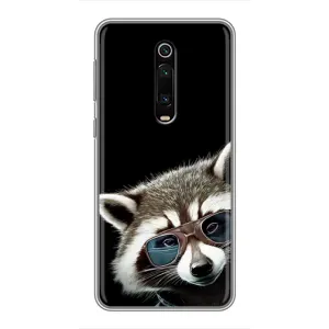 Силіконовий Чохол з Энотами на Xiaomi Redmi K20 (Стильний Єнот)