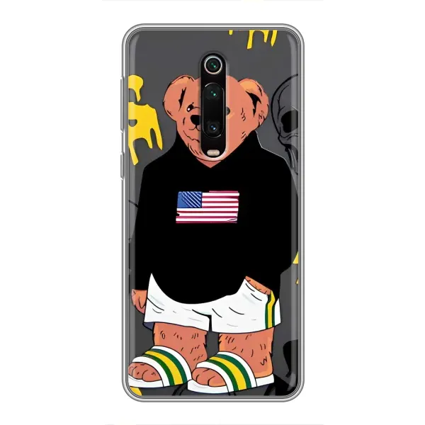 Чехол с рисунком «Teddy USA» для Xiaomi Redmi K20 Чехол с рисунком «Teddy USA» для Xiaomi Redmi K20