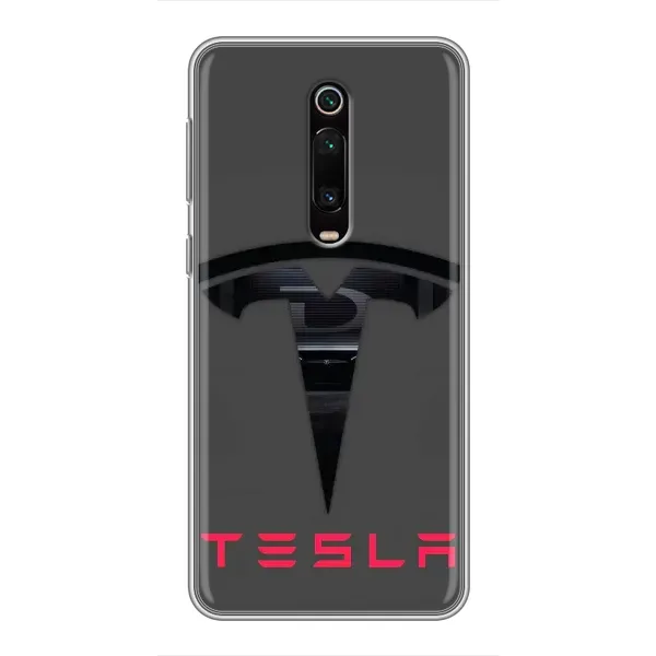 Чехол с рисунком «Logo TESLA» для Xiaomi Redmi K20