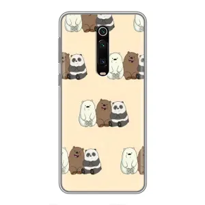 Чохли з зображенням різних тварин на Xiaomi Redmi K20 (Три ведмедя)