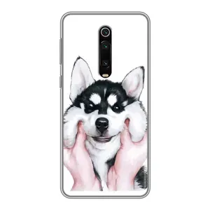 Бампер для Xiaomi Redmi K20 з картинкою "Песики" (Собака Хаскі)