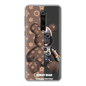 Силиконовый чехол для Xiaomi Redmi K20 (Медмедь Луи Виттон)