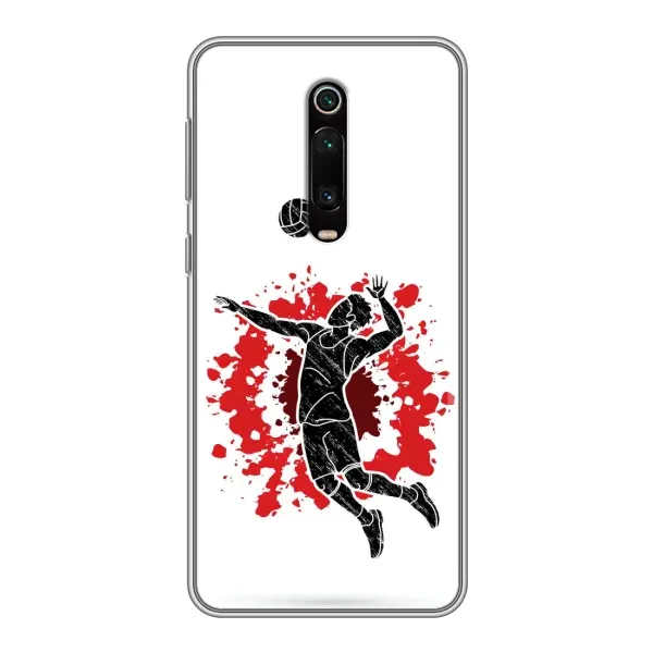 Чехол с рисунком «Волейболист» для Xiaomi Redmi K20 Чехол с рисунком «Волейболист» для Xiaomi Redmi K20