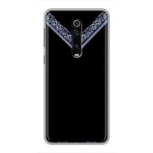 Силиконовый Чехол на Xiaomi Redmi K20 (Воротник вышиванки)