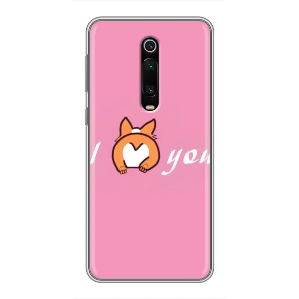 Чехол с рисунком «Я тебя люблю» для Xiaomi Redmi K20 Чехол с рисунком «Я тебя люблю» для Xiaomi Redmi K20