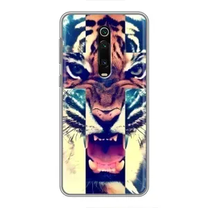 Чохли з зображенням різних тварин на Xiaomi Redmi K20 (Яскравий Тигр)