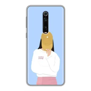 Силиконовый Чехол на Xiaomi Redmi K20 с картинкой Стильных Девушек (Желтая кепка)