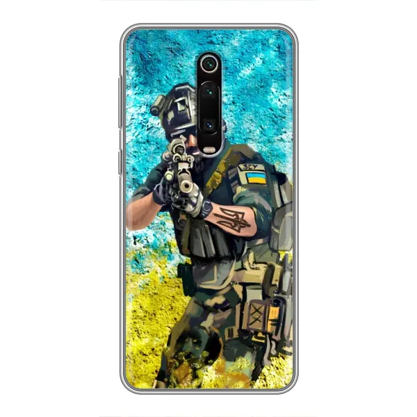 Чехол с рисунком «ЗСУ Воин» для Xiaomi Redmi K20 Чехол с рисунком «ЗСУ Воин» для Xiaomi Redmi K20