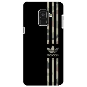 Чехол в стиле "Адидас" для Самсунг А8 Плюс 2018 (Adidas)