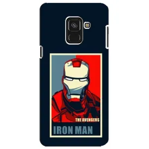 Чохол Супергерой Залізна Людина на Samsung A8 Plus,  A730F (Art Iron man)