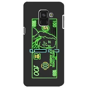 Чехол (Дорого -богато) на Samsung A8 Plus, A730F (Баксы)