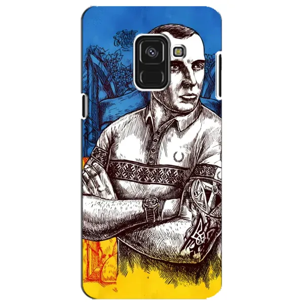 Чехол с рисунком «Бандера Патриот» для Samsung Galaxy A8 Plus 2018 (A730F) Чехол с рисунком «Бандера Патриот» для Samsung Galaxy A8 Plus 2018 (A730F)