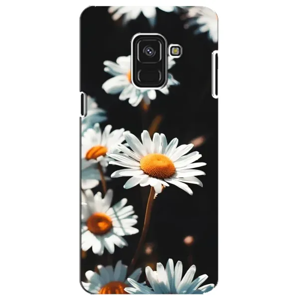 Чехол с рисунком «Белые ромашки» для Samsung Galaxy A8 Plus 2018 (A730F) Чехол с рисунком «Белые ромашки» для Samsung Galaxy A8 Plus 2018 (A730F)